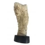 Native American Totem Carved from Antler
