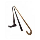 Shikomizue Sword Cane and Bennieï¿½s Wooden Can