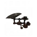 Antique Cast Iron Scale with Weights