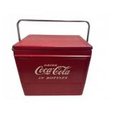 Coca-Cola Metal Cooler 16x20x14 Inches
