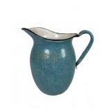 Old Farmhouse Blue Enamelware Milk Pitcher