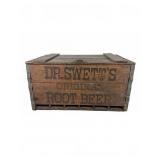 Dr. Swettï¿½s Root Beer Wooden Crate Bergner &