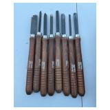 Craftsman Woodturning Chisel Set (8 Pieces)