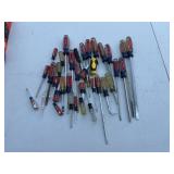 Craftsman and Other Brand Screwdrivers Lot