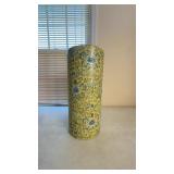 Chinese Yellow-Ground Porcelain Umbrella