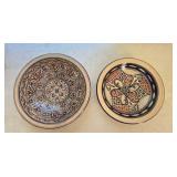 2 Moroccan Ceramic Bowls