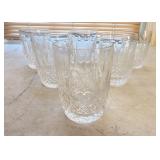 6 Waterford Colleen Crystal Tumblers