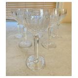 6 Waterford Colleen Hock Wine Glasses