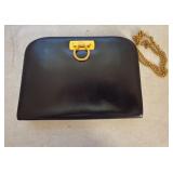 Salvatore Ferragamo Gancini Chain Shoulder Bag