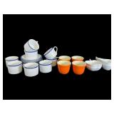 Crate & Barrel Mixed Ceramic Tableware Lot