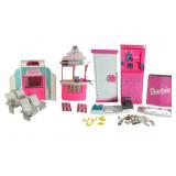 Barbie Bank and Movie Theatre Play Sets