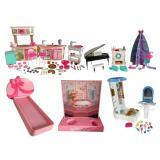 Barbie Dollhouse Play Sets & Accessories