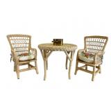 3 Pc. American Girl Doll Wicker Furniture Set