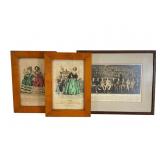 2 La Mode Prints & Johns Hopkins Photograph