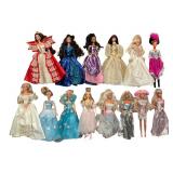 14 Barbie Dolls