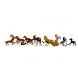24 Ceramic Horse Figurines