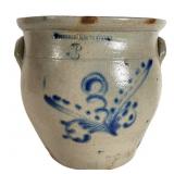 W. Roberts Bing 3 Gallon Stoneware Crock