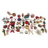 Vintage Christmas Decorations Lot