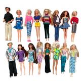 16 Barbie Dolls