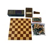 Games Collection: Chess, Dominoes, Checkers