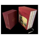Two American Art Hardcover Book Sets in Slipcases