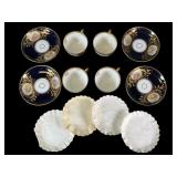 Dresden Eight Piece Handpainted Tea Set