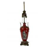 Beautiful Greek Style Urn Converted to Lamp, c. 18