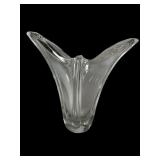 Large Clear Glass Vase by Darren L Frounce