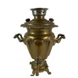 Brass Samovar by R.E.K. Vannikina, Tula, 19'