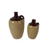 Mini Stoneware Glazed Jugs, 7' and 5'