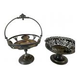 Two Silverplate Compotes by Reid & Barton