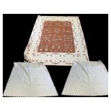 Three Hand Woven Quilts/Blankets, 95 x 88