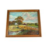 Gary Dimeo Autumn on the Hudson Painting