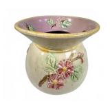 Majolica Cuspidor Cherry Blossom Flower