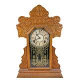 Antique E. Ingraham Gingerbread Mantel Clock