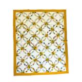 Hand Sewn 1979 B Hilber Coverlet 84x101"