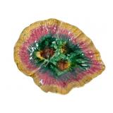 Etruscan Majolica Begonia Leaf Dish 9" x 7"