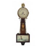 Warwick New Haven Antique Banjo Wall Clock, 8 Day
