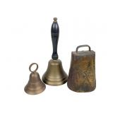 Brass Bells and Cow Bell Collection