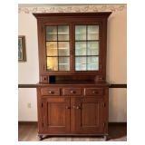 Two-Piece Step Back Dutch Cupboard