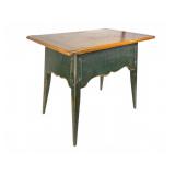 Primitive Painted Tavern Table