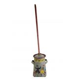 Hand-Painted Folk Art Butter Churn