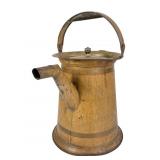 Antique American Tole Ware Water Can Pitcher