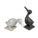Virginia Metalcrafters Naughty & Nice Duck Doorsto