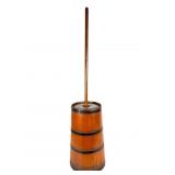Refinished Wooden Butter Churn