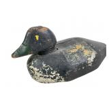 Antique Hand-Carved Wooden Duck Decoy