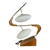 Mid-Century Modern Atomic Z Table Lamp
