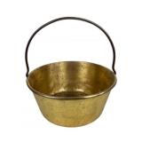 Brass Jam Pot with Cast Iron Handle