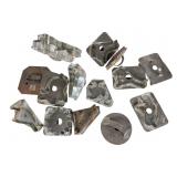 14 Vintage Tin Metal Cookie Cutters Lot