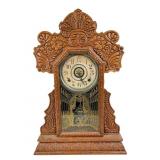 E. Ingraham Antique Gingerbread Mantel Clock